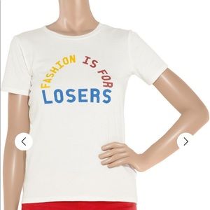A.P.C. APC fashion is for losers tee t-shirt M